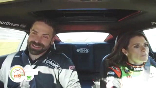 Entrepreneurs pitch their ideas to Danica Patrick at 125mph