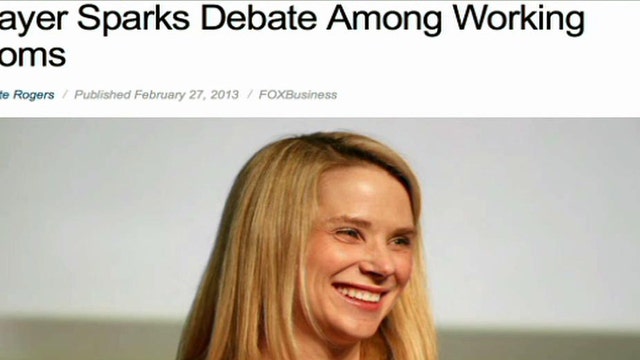 Yahoo's Mayer Taking More Heat Because She's a Woman?