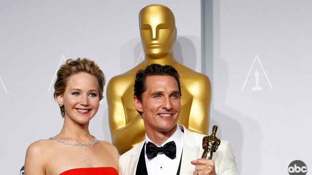 McConaughey thanks God in Oscar speech