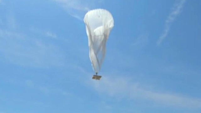 Google launches fleet of Internet-broadcasting balloons