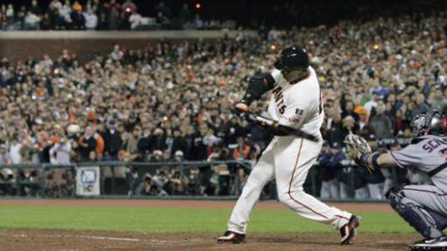 Barry Bonds back with the Giants for spring training