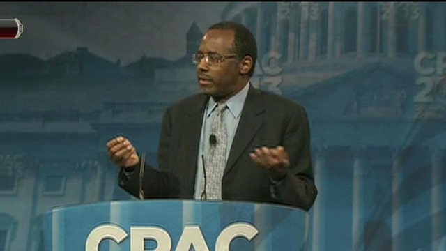 Dr. Carson Says the President is Ruining the Economy