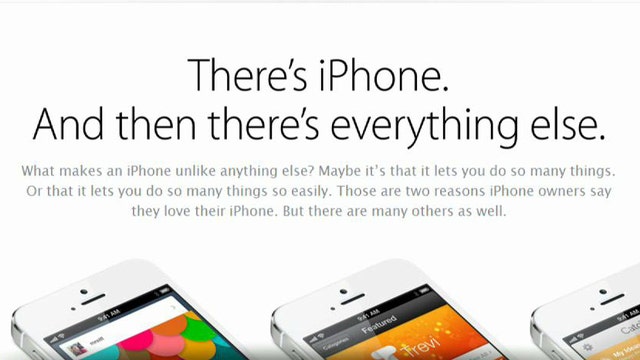Apple Touts Features, Benefits of IPhone Over Competitors