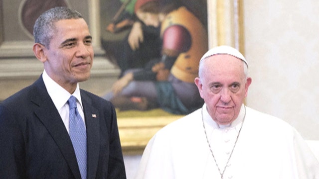 Pope Francis raises religious freedom concerns with President