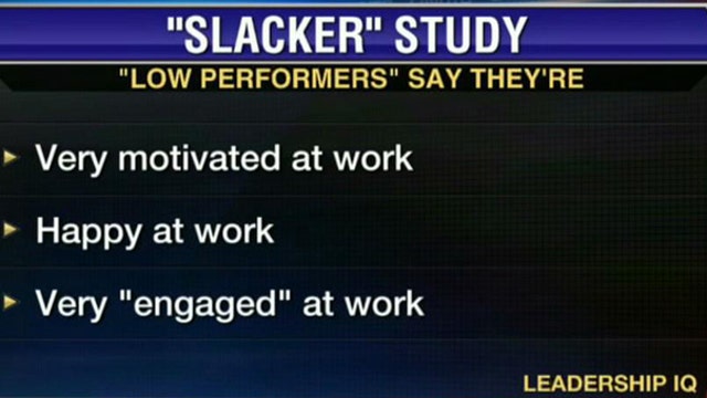 Are the Slackers at Work the Happiest?
