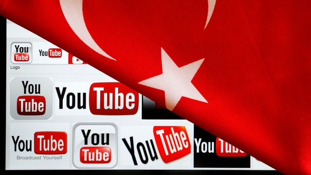 Google appeals ongoing YouTube block in Turkey