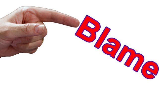 Why it’s a waste of time to play the ‘blame game’