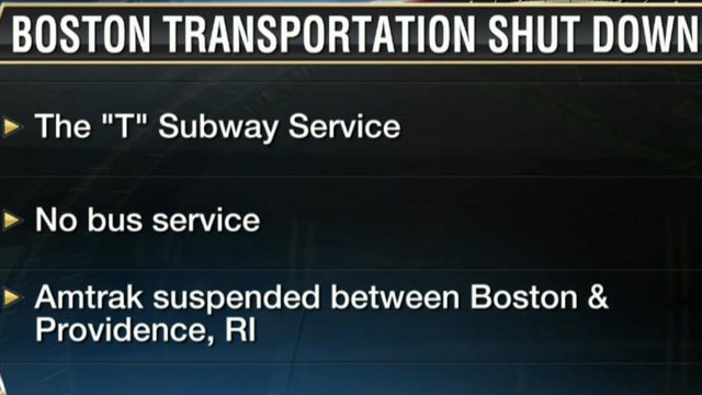 FBN's Peter Barnes on the latest on Boston's transportation shut down.