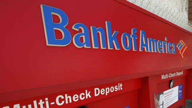 Bank of America shares down on accounting errors