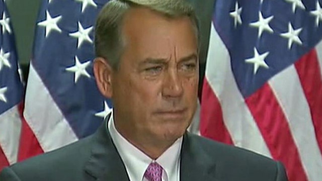 Speaker Boehner denies mocking Republicans over immigration legislation