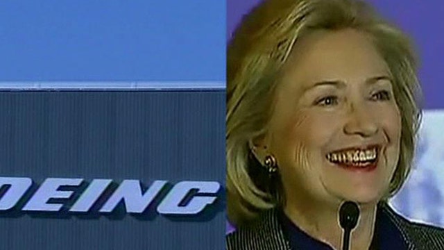 Clinton’s controversial relationship with Boeing?