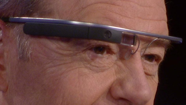 Stuart Varney Tries Google Glass