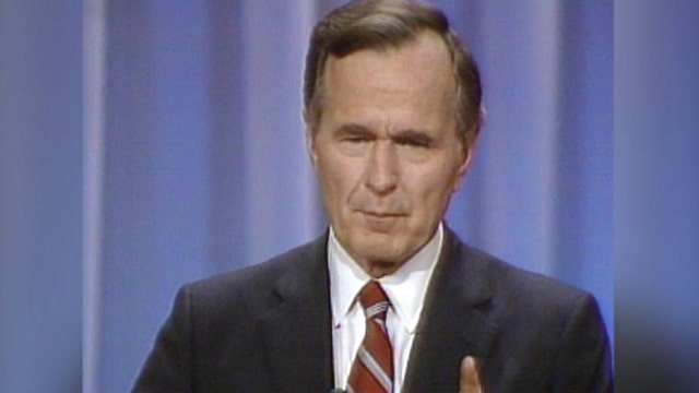 President George H.W. Bush given Profile in Courage Award for tax hikes?