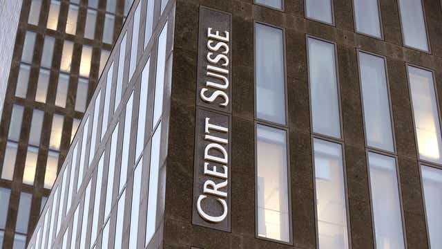 Report: Credit Suisse deal could top $2B