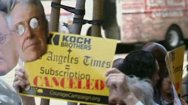 LA Protests Koch Brothers Despite Lack of Bid