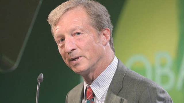 Tom Steyer spending big bucks to influence political races?