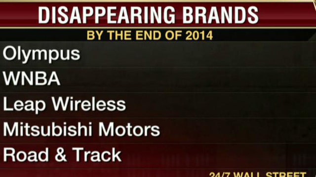 10 Disappearing Brands