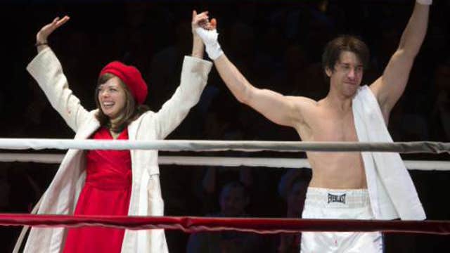 Brian Kilmeade trains before interviewing the original ‘Rocky’