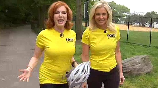 Triathlon tips from Liz Claman and Cheryl Casone