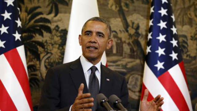 President Obama travels to Brussels for G7 summit
