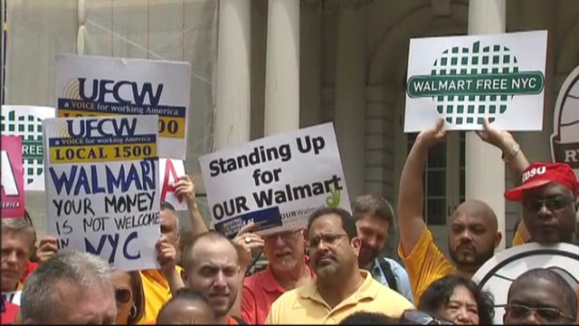 Are the Wal-Mart protesters actually workers?