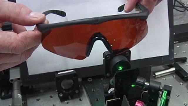 Hillary Vaughn takes a look at the latest eye wear for troops