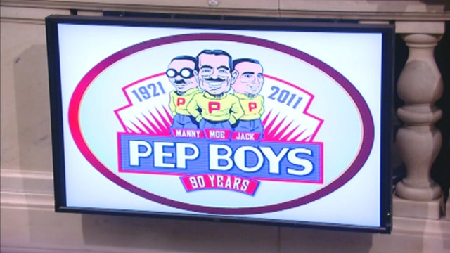 Pep Boys shares get boost from 1Q earnings