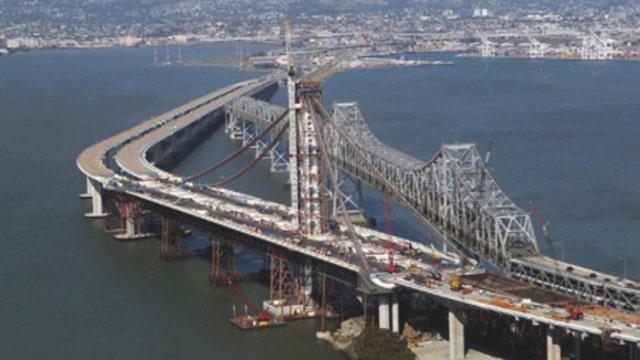 San Francisco’s Bay Bridge over troubled waters