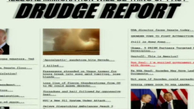 Drudge Attacked With Drive-By Hacking
