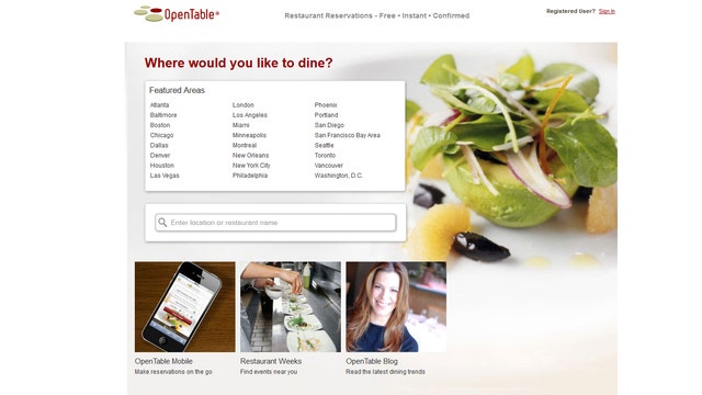 Priceline adds OpenTable to its menu