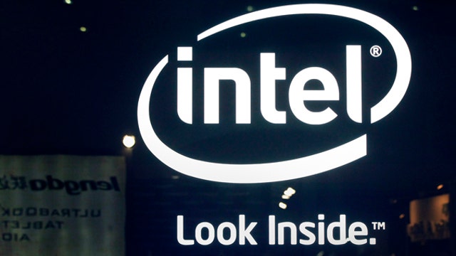 Intel shares hit 10-year high