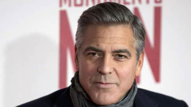 George Clooney planning a career in politics?