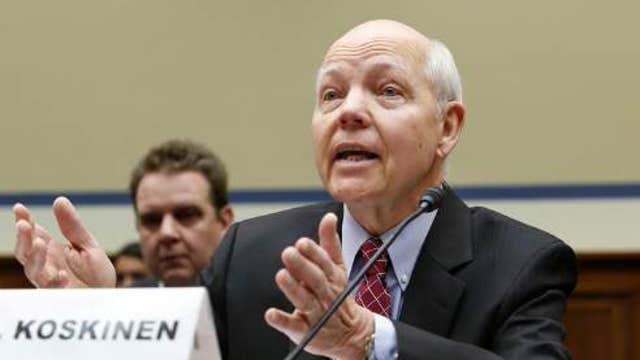 No apologies from IRS Commissioner Koskinen?