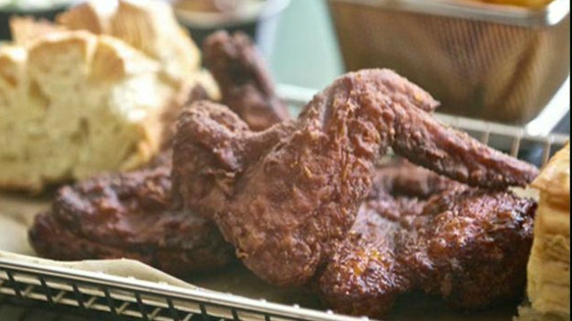Eatery invents chocolate fried chicken