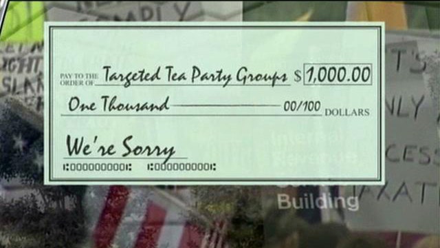 Should IRS Give $1K Apology to Targeted Groups?