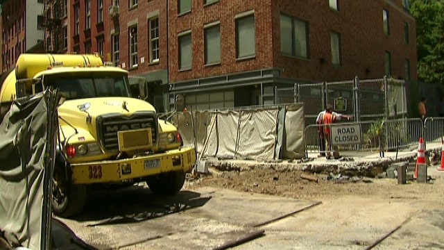 Post-Sandy repair continues in Manhattan
