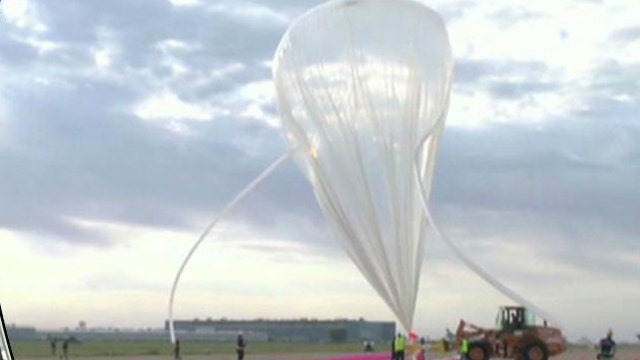 Hot-air balloon that can fly to edge of space