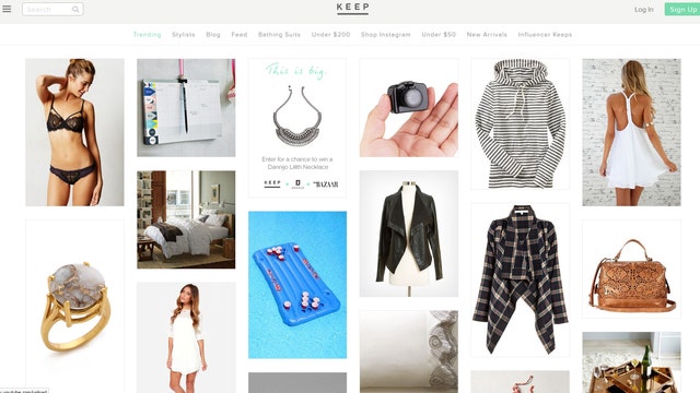 Keep.com launches first universal shopping cart