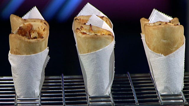 Would you buy cone-shaped pizza?