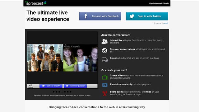 Taking Hashtag Talk a Step Further with Spreecast