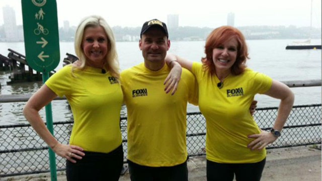 FBN’s Casone and Claman Take on NYC Triathlon