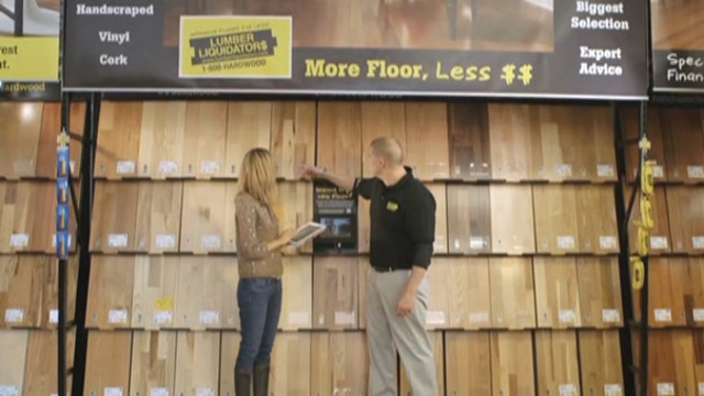 Shares of Lumber Liquidators plunge