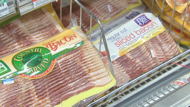 Bacon prices surge higher