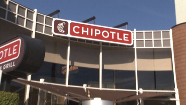 Up day for Chipotle shares