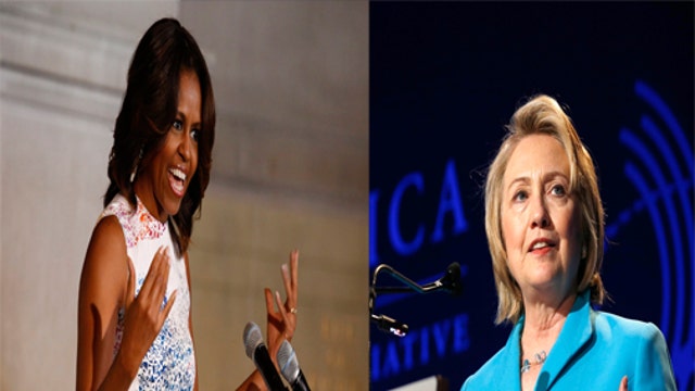 Gasparino: First Lady takes swipe at Hillary Clinton
