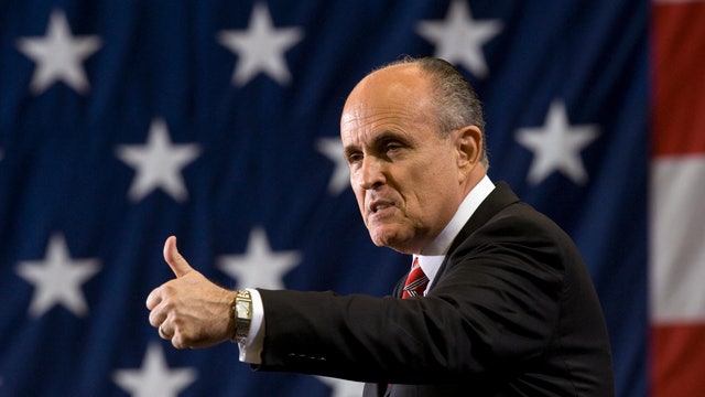 Rudy Giuliani talks leadership