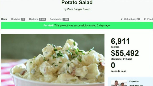 Kickstarter raises more than $55,000 to make potato salad