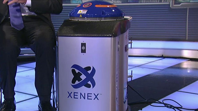 Will germ-zapping robot be the demise of Ebola?