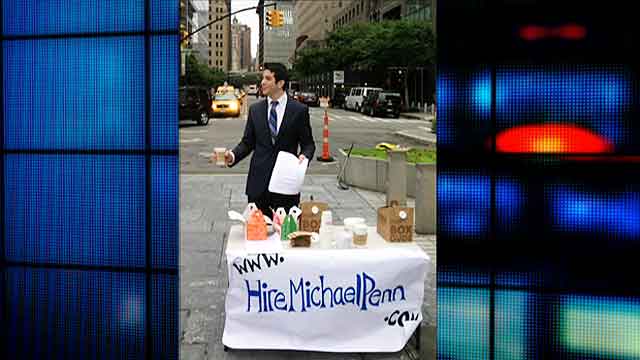Job seeker hands out donuts (and resumes) at Goldman Sachs