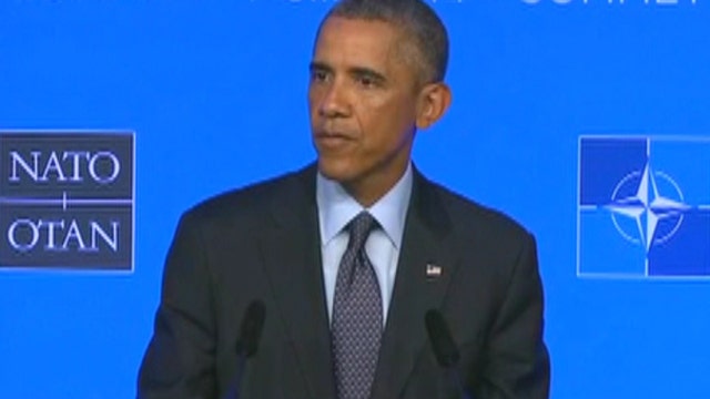 President Obama beginning to talk tough on ISIS?